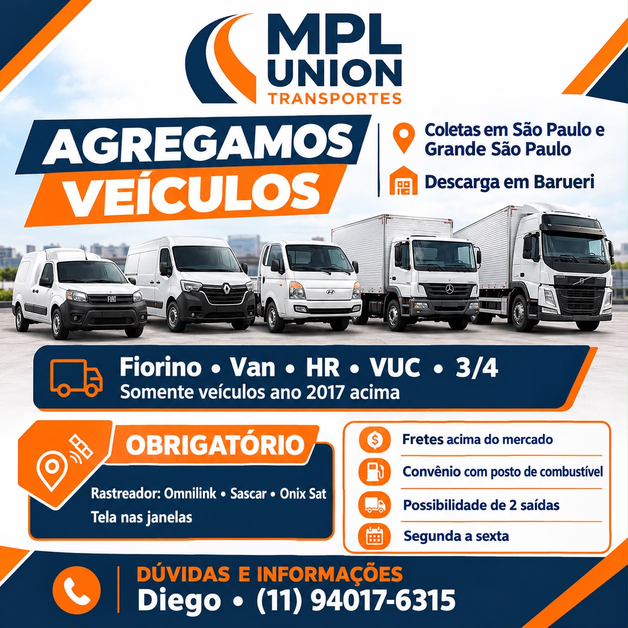 Vaga de agregamento em São Paulo